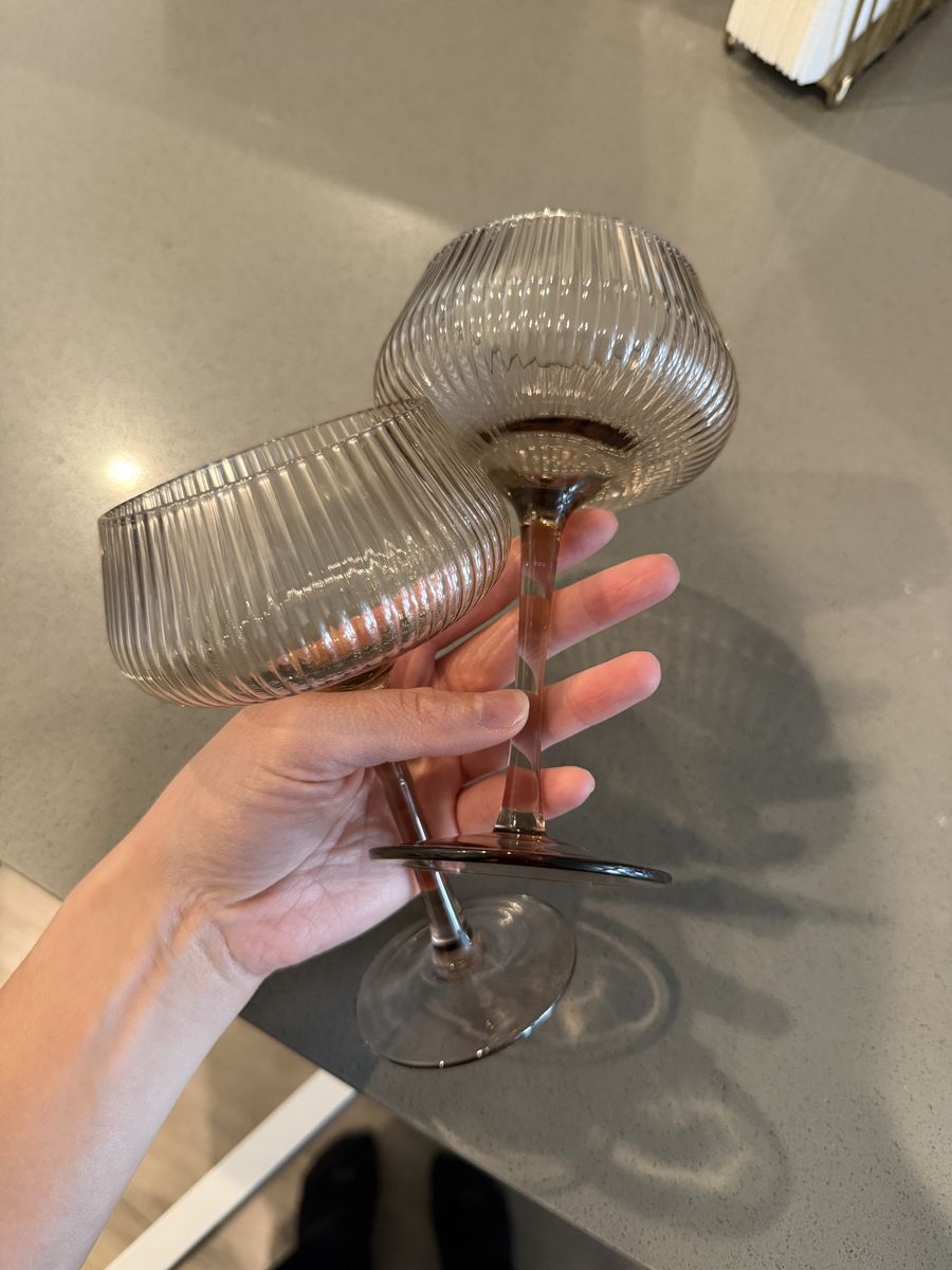 Set of 2 Cocktail Glasses