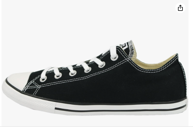 RARE Converse CT Slim OX Black Shoes,