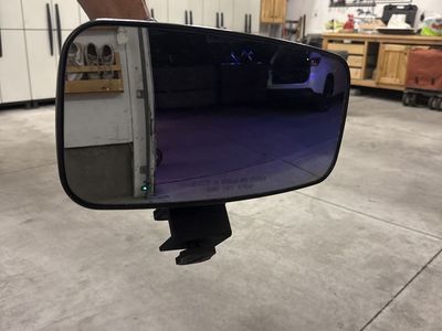 Boat rear view mirror