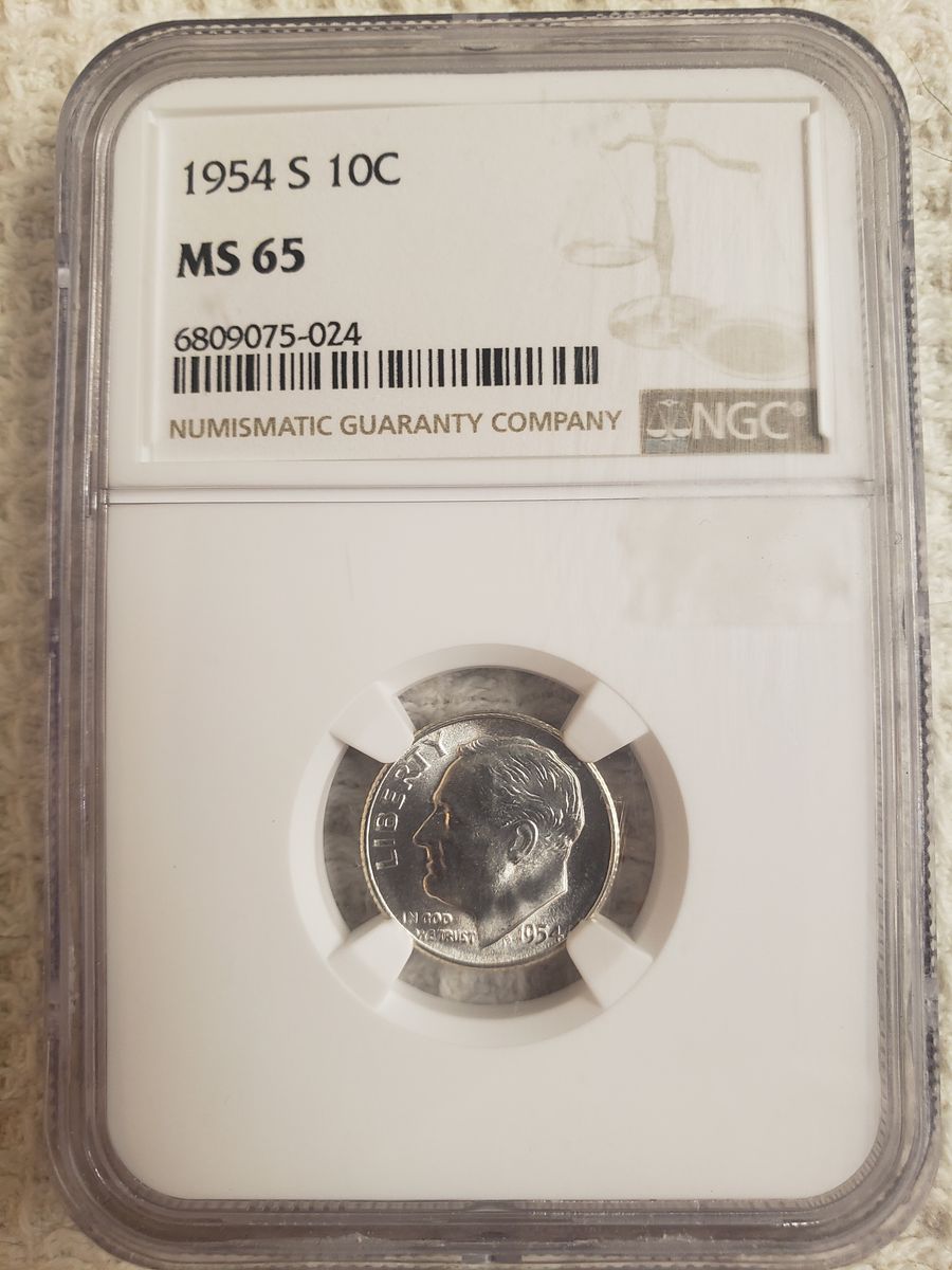 2 certified silver dimes, as shown