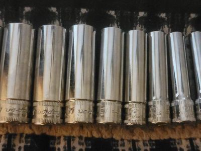 Snap On 1/4" Drive 14MM 6PT Deep Chrome Socket