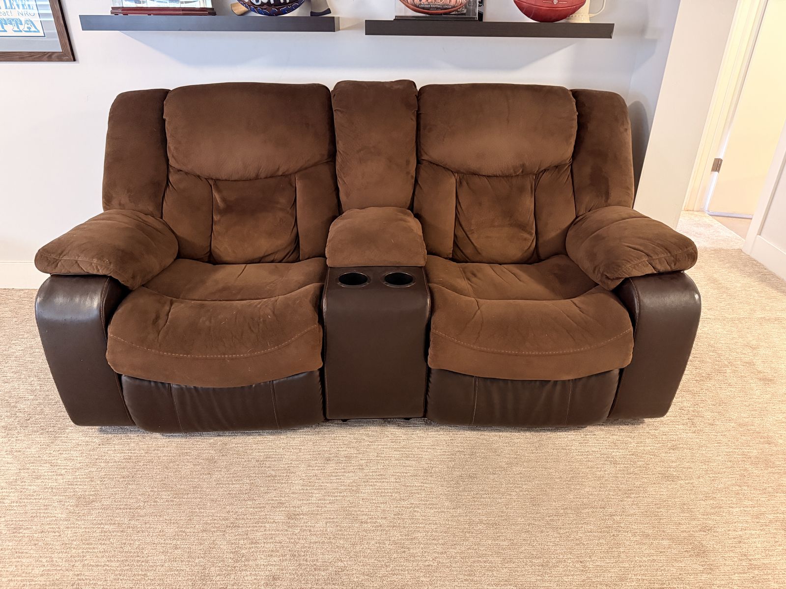 Ulta Soft 2 Seat Reclining Couch