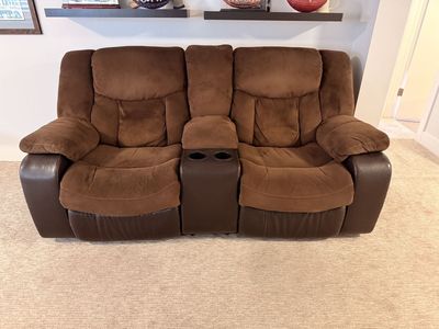 Ulta Soft 2 Seat Reclining Couch