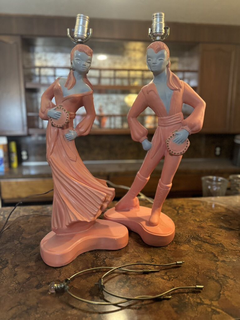 Mid-Century Lamp Set (1950s)