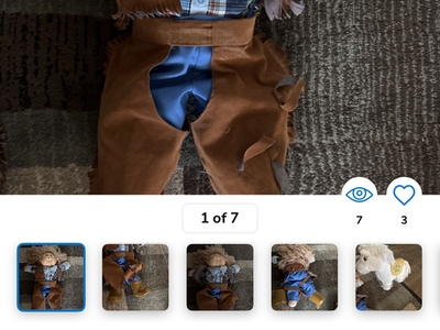 Cabbage patch doll and horse