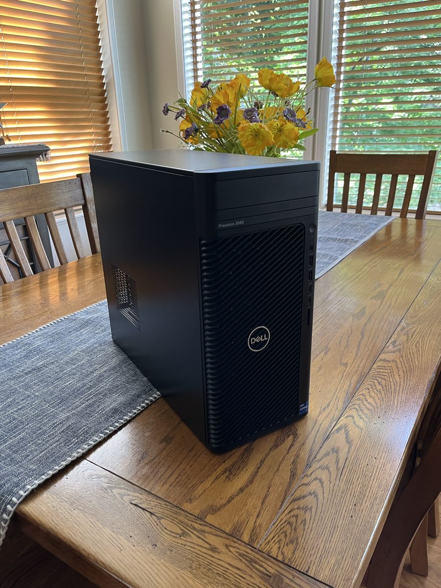 Dell Precision 3660 PC- Intel i7 12th Gen 12700k, 32 gb Ram, 1Tb storage, Nvidia T1000
