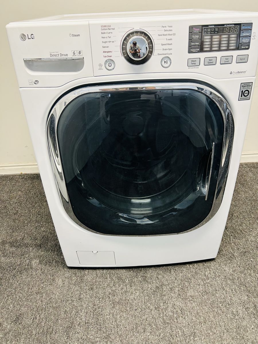 LG 4.5 cu ft capacity washing machine 
