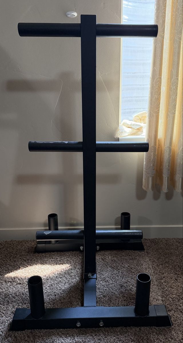 olympic weight tree storage rack