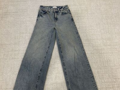 Pacsun Light Wash High Rise Wide Leg Jeans - Women's Size 23