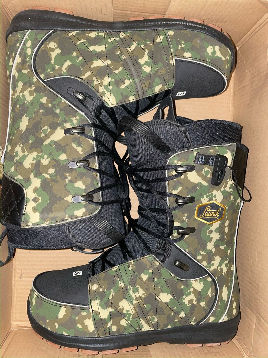 Salomon Launch Fat Lace size 9.5 - Never Worn