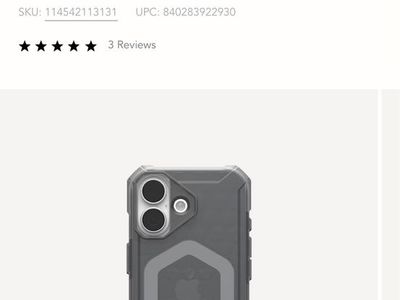 UAG Essential Armor iPhone Case - MagSafe Compatible - Black