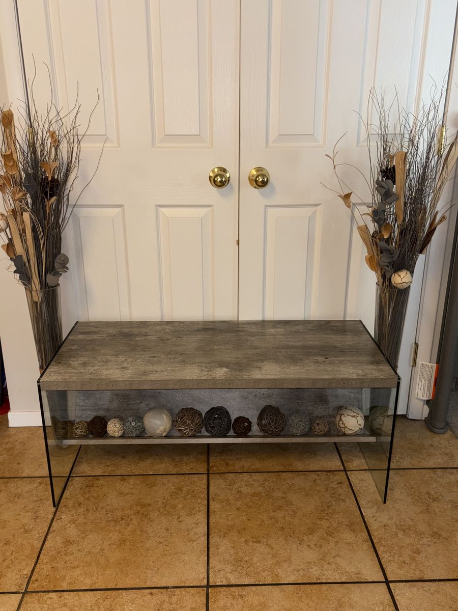 Coffee table with end table