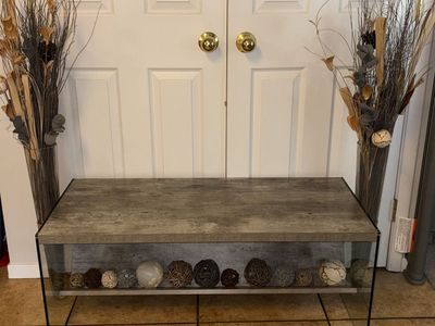 Coffee table with end table