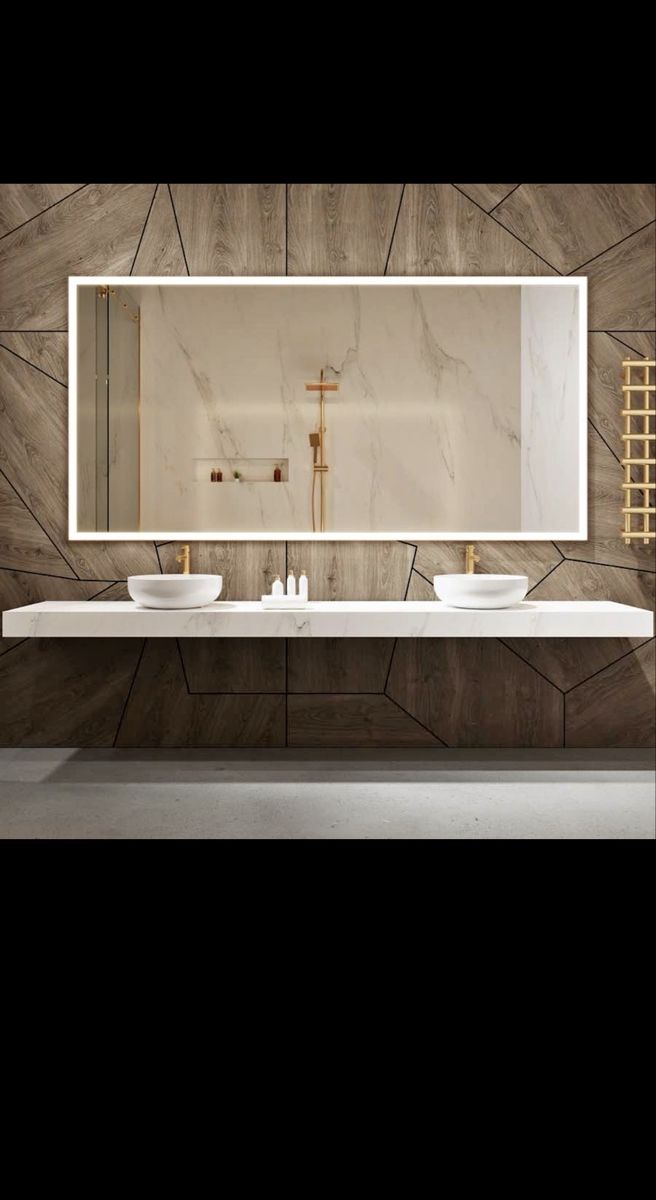 Large LED mirror