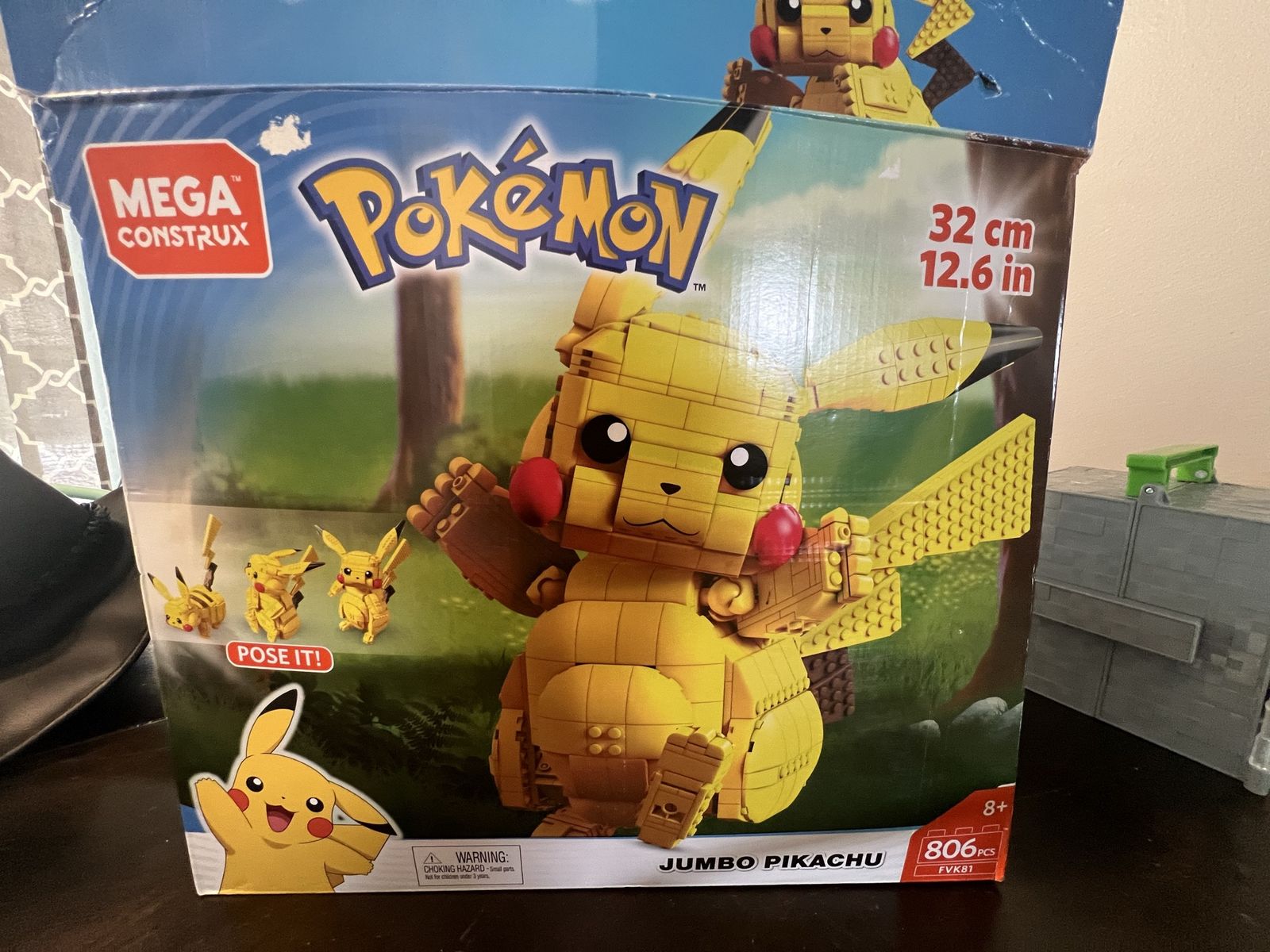 Pikachu mega construct