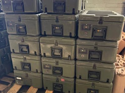 Heavy Duty Pelican Military Storage Cases – Waterproof / Indestructible $150