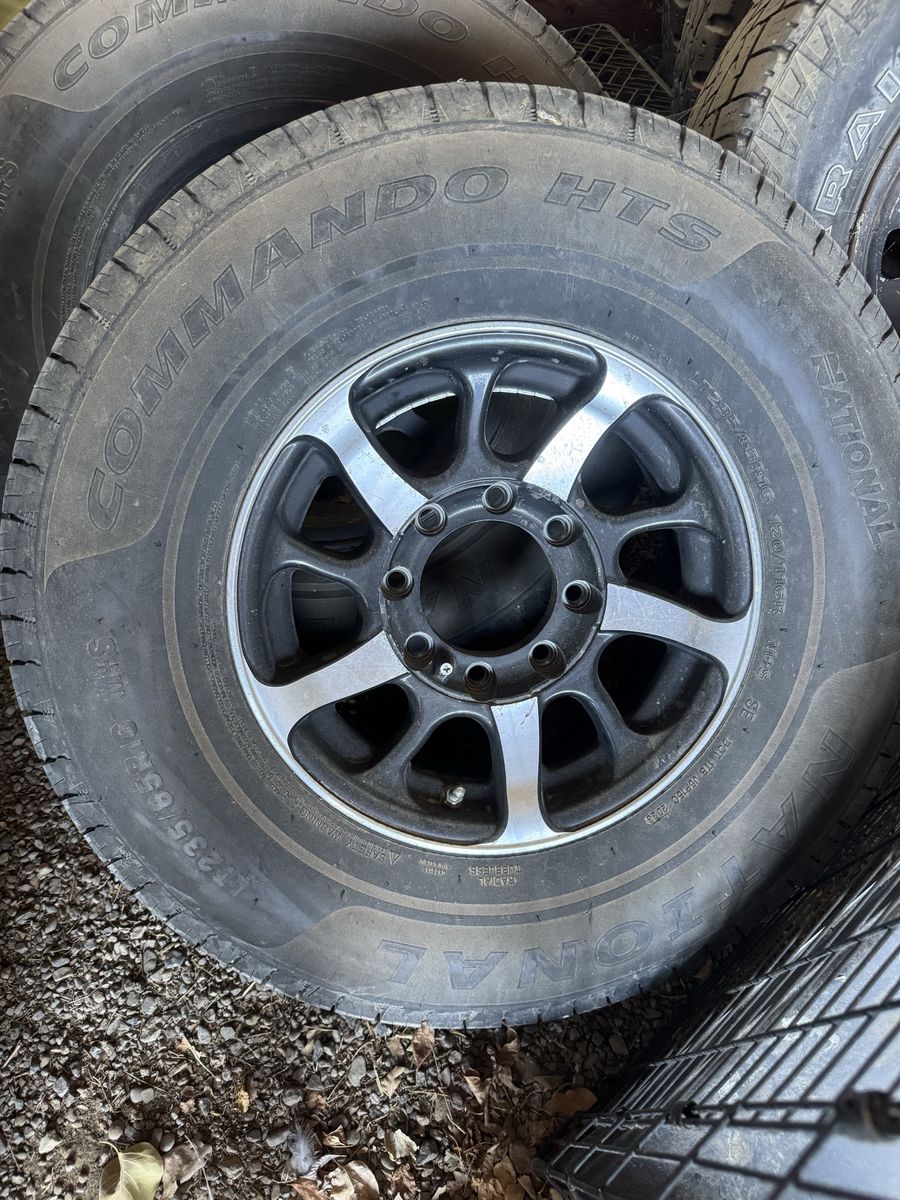 8x6.5 Trailer Wheels and Tires.