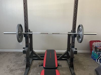 Weight Bench+Equipment