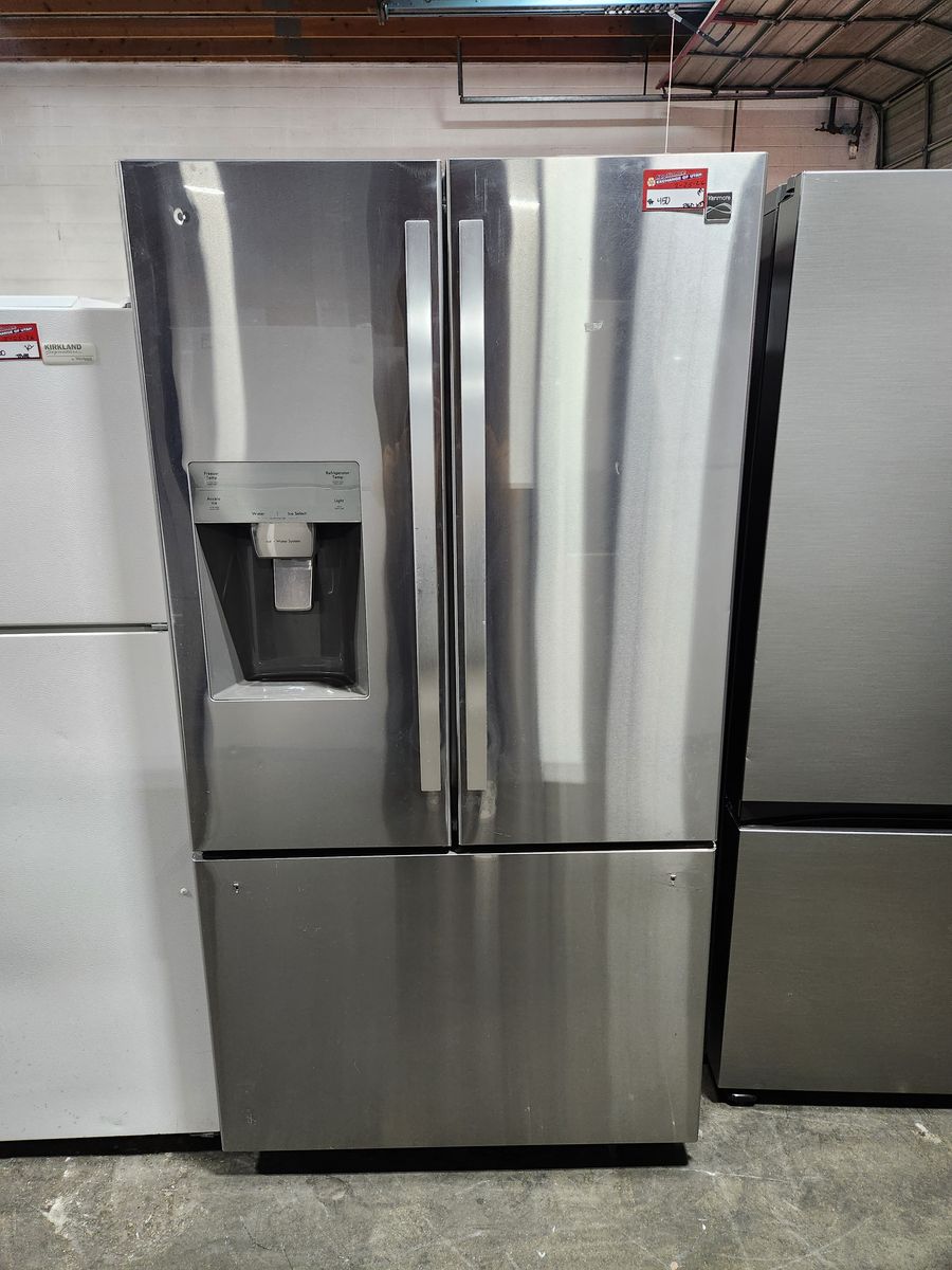 BEAUTIFUL KENMORE STAINLESS STEEL FRENCHDOOR FRIDGE