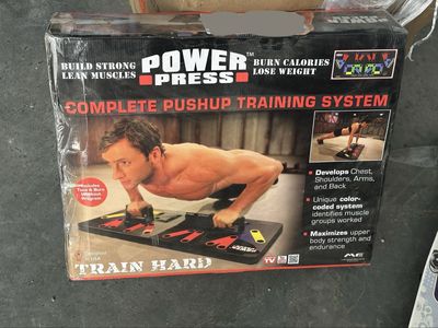 New Power Press Complete Push-Up Training System