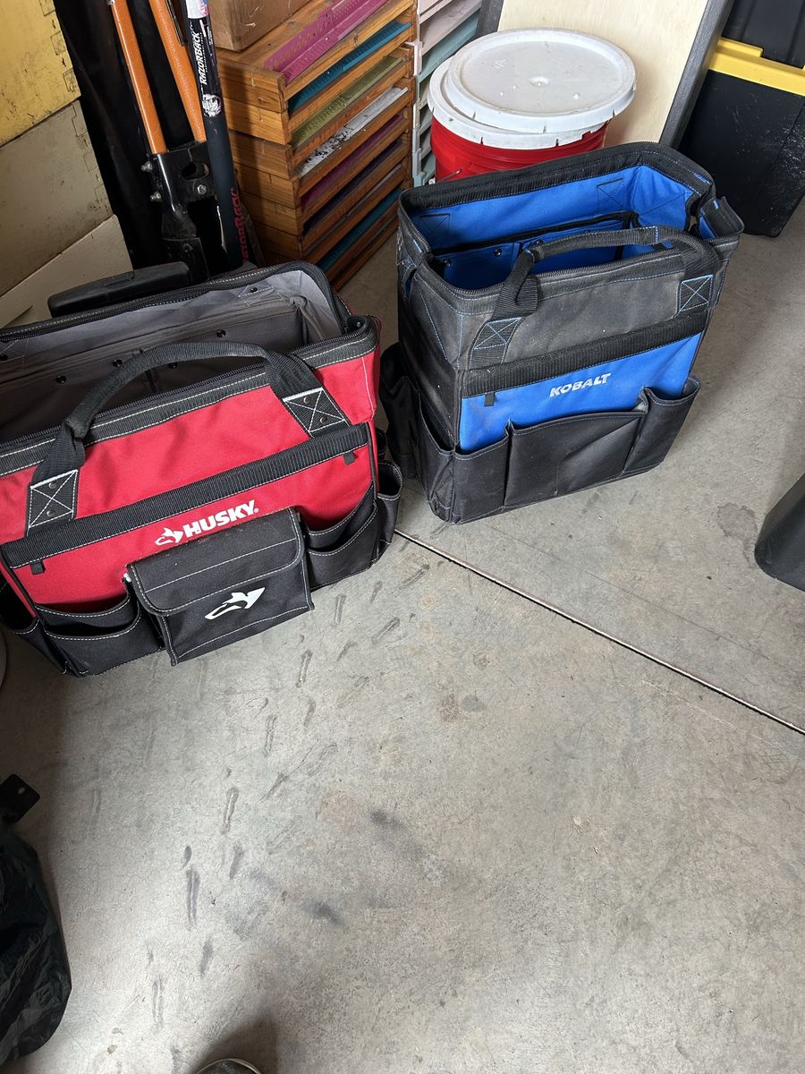 Brand new heavy duty tool bags, $40 each