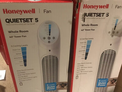 New Honeywell 40 INCH QUIET 5 TOWER FAN with five speeds