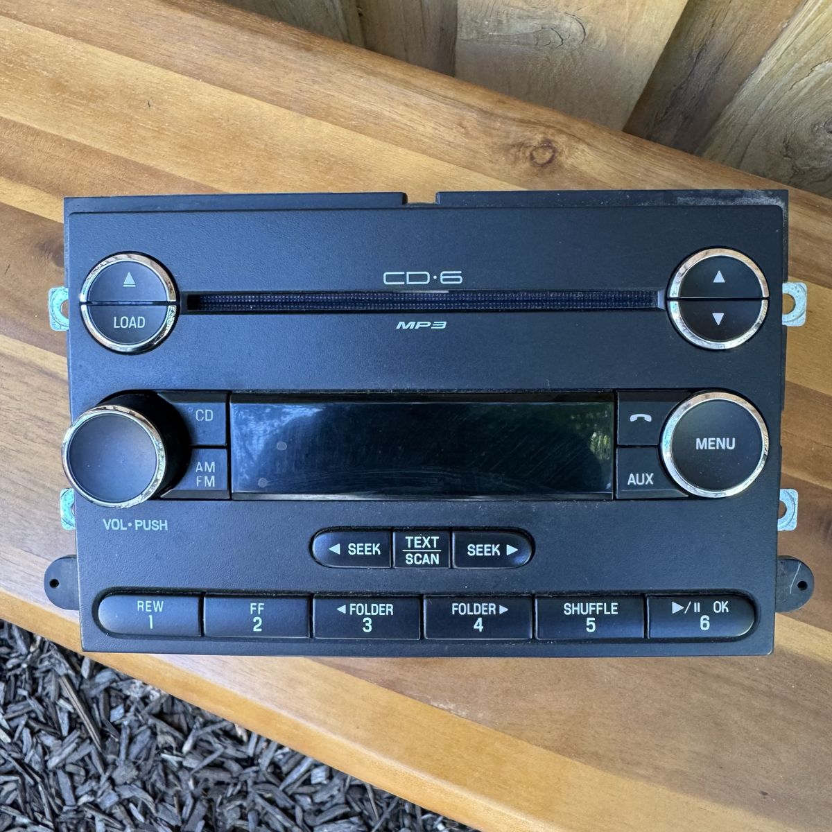 OEM Ford 6-Disc CD MP3 Radio Stereo Receiver 8L3T-18C815-KC