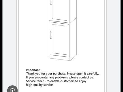 BRAND NEW! Steel Cabinet White