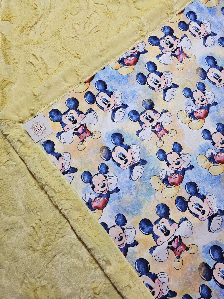 Mickey Mouse Minky Blanket