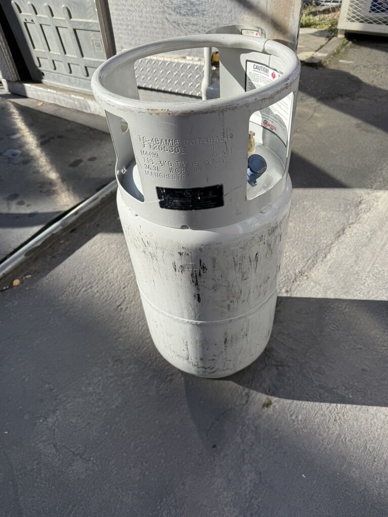 Propane Cylinder For A Forklift