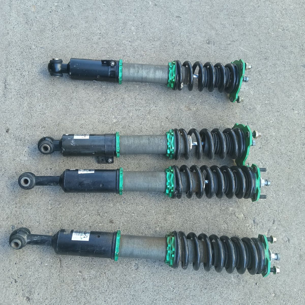 2001 Lexus IS 300 coilover shocks