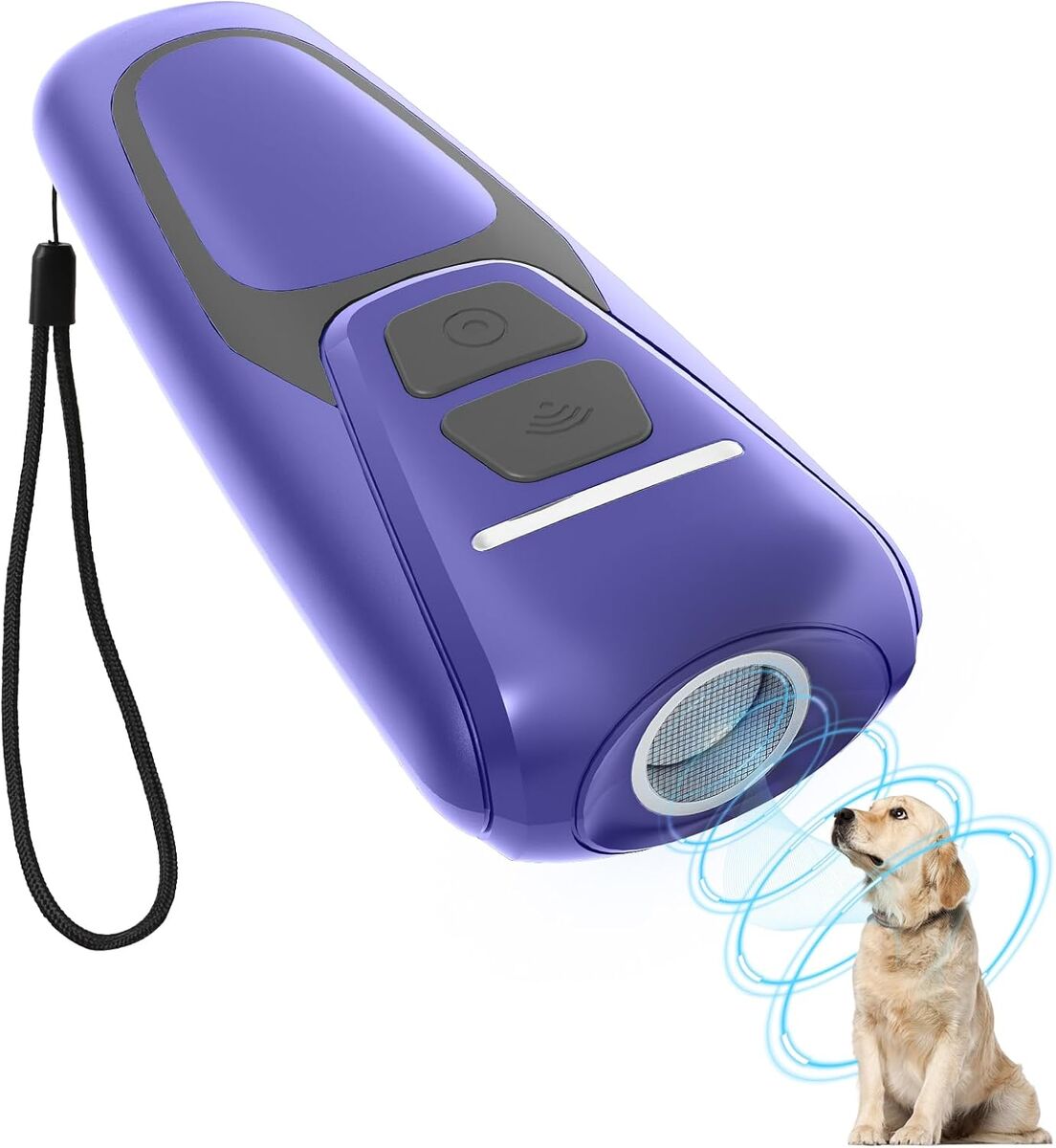 NEW Dog Bark Deterrent Devices, Rechargeable Ultrasonic Anti Barking Device for Dogs, Dog Bark Control Devices 50FT