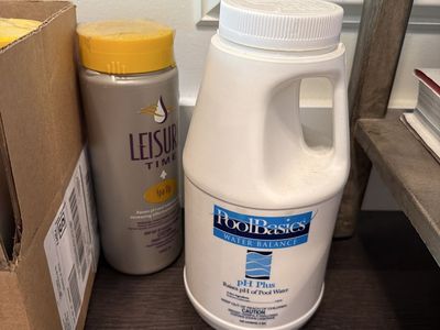 Pool Basics & Leisure Time Hot Tub/Spa pH Plus & Spa Up Chemicals - Partially Used