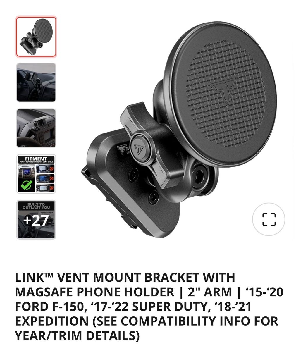 Tackform phone mount