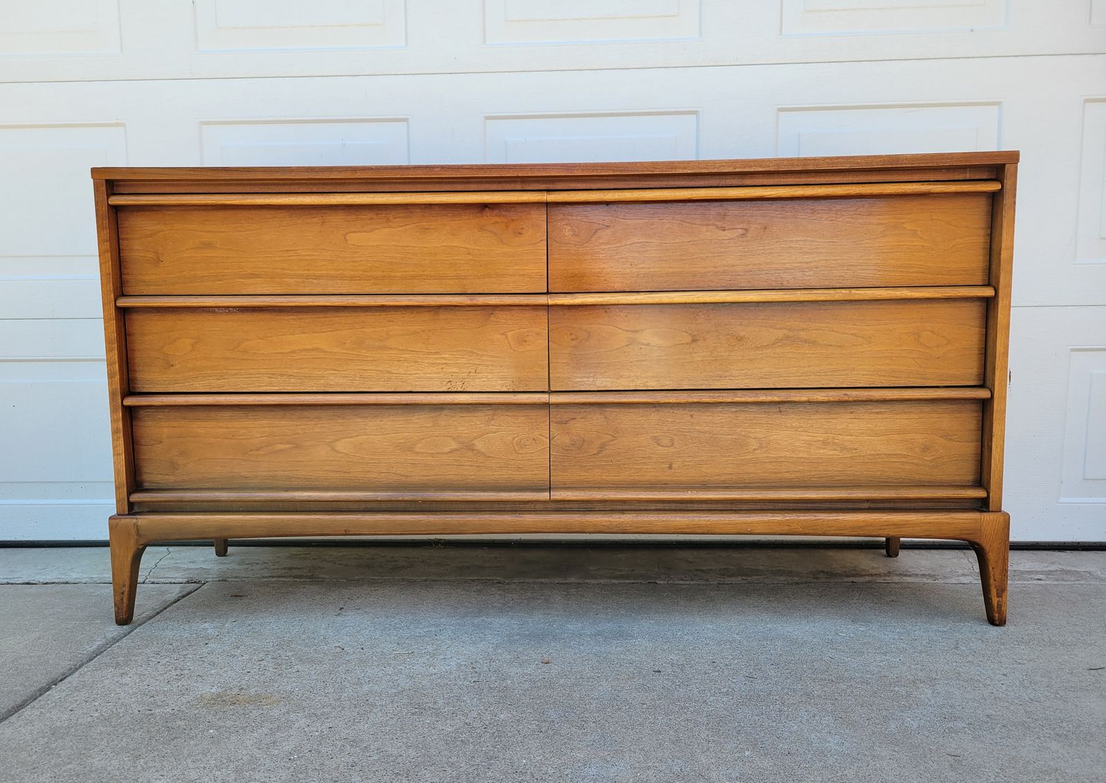 Vintage Mid Century Lane 6 Drawer Dresser