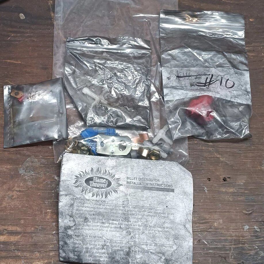 flame throwers from billet distributor