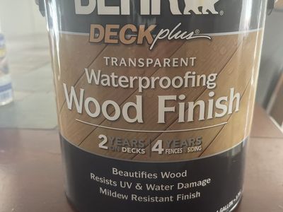 Wood finish 1 gallon new