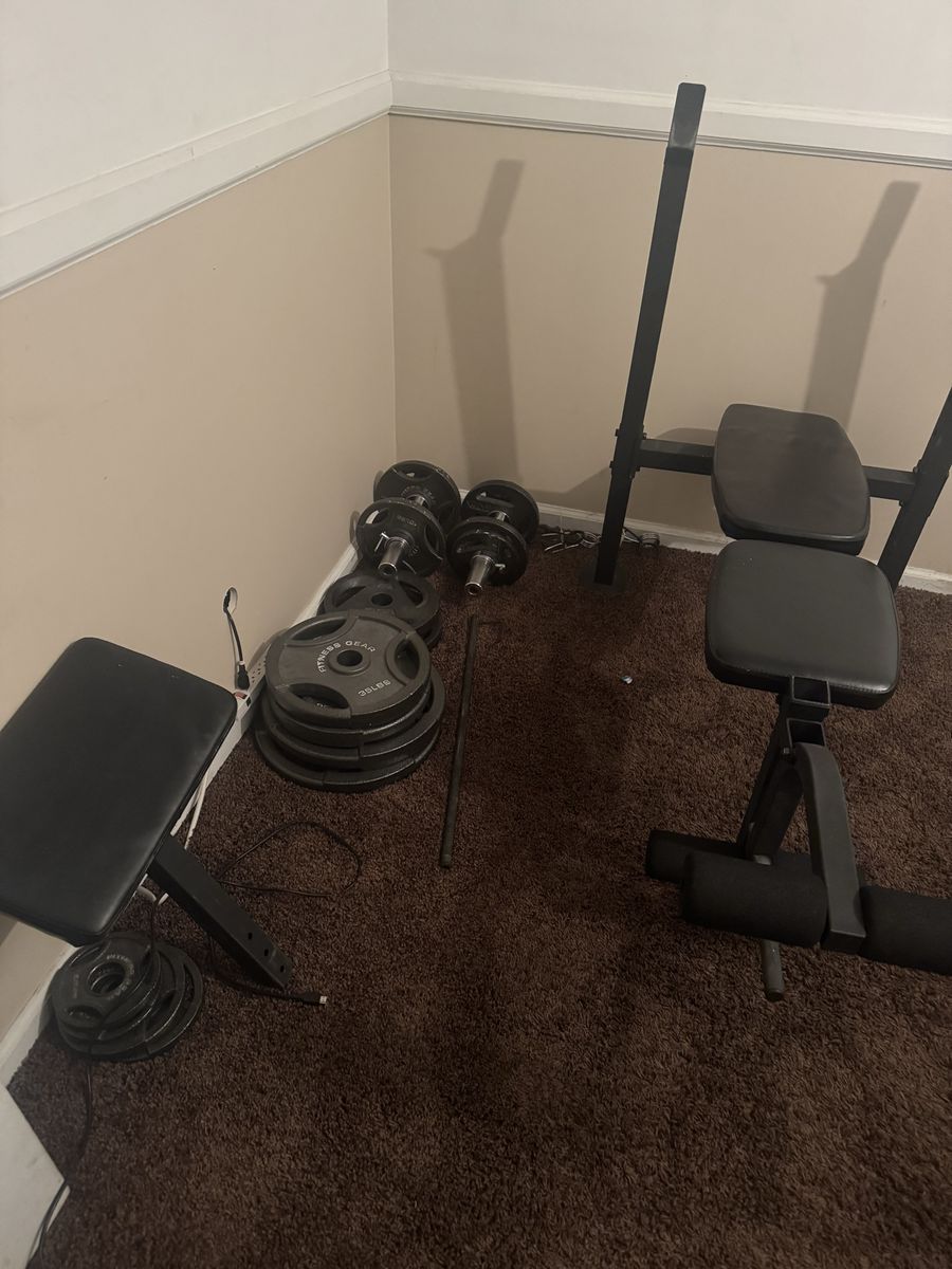 Weights and the bench
