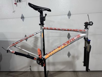 Marin Hardtail Mountain Bike Frame with RockShox Recon Fork and Seatpost
