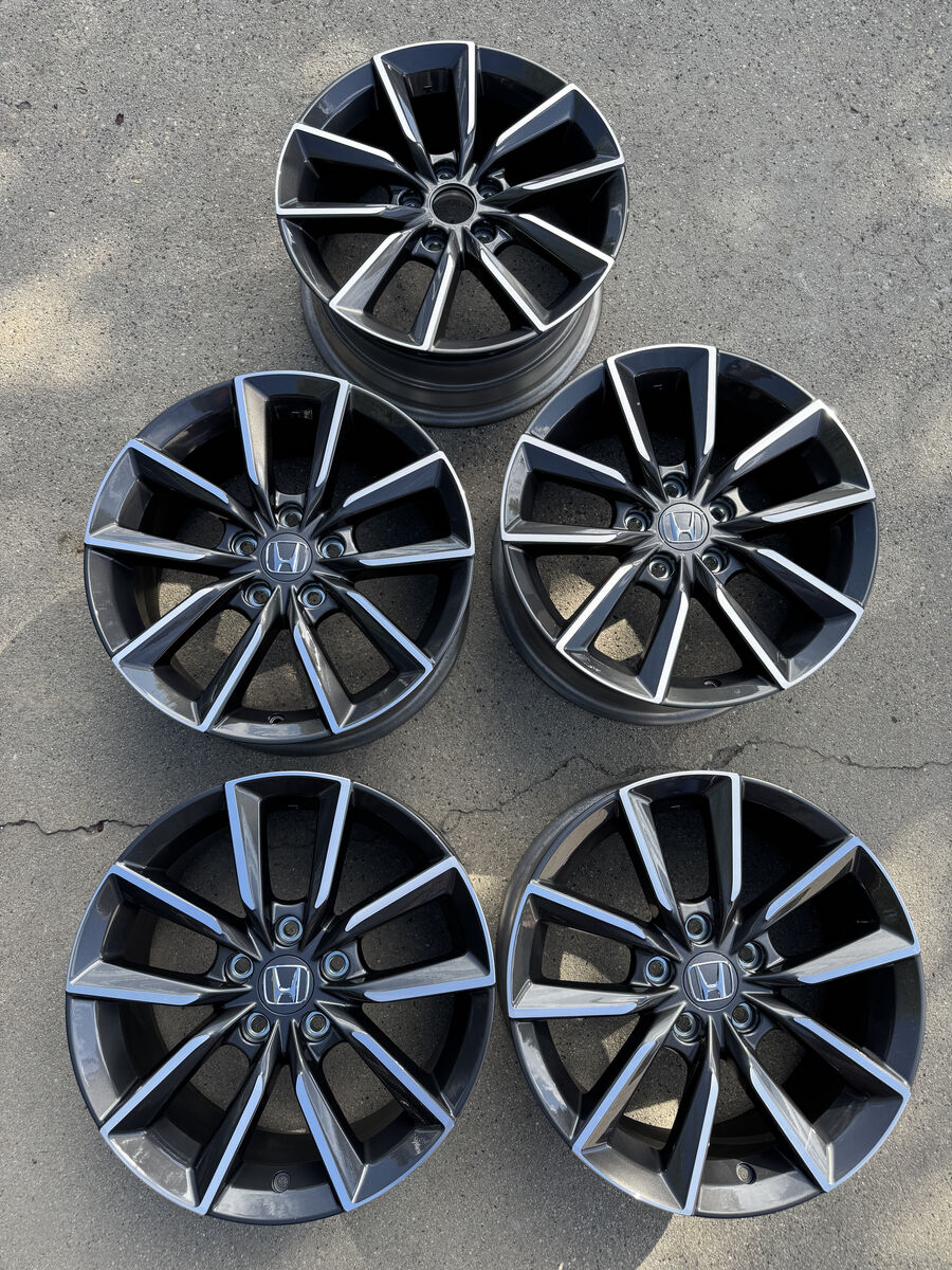 OEM Honda Accord 17" 2021-2022 Wheels Rims Set of 5 5x114.3 17x7.5 +45 Civic CRV