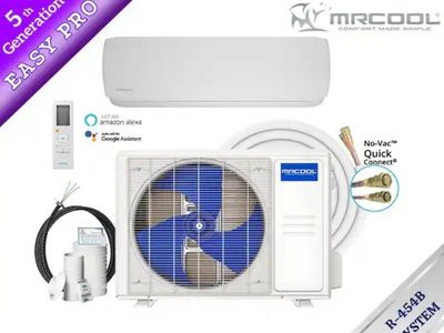 MRCOOL 5th Gen Easy Pro Mini Split Heat Pump System with Remote & Quick Connect