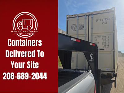 20' & 40' Containers – Job Site Storage – Available Today