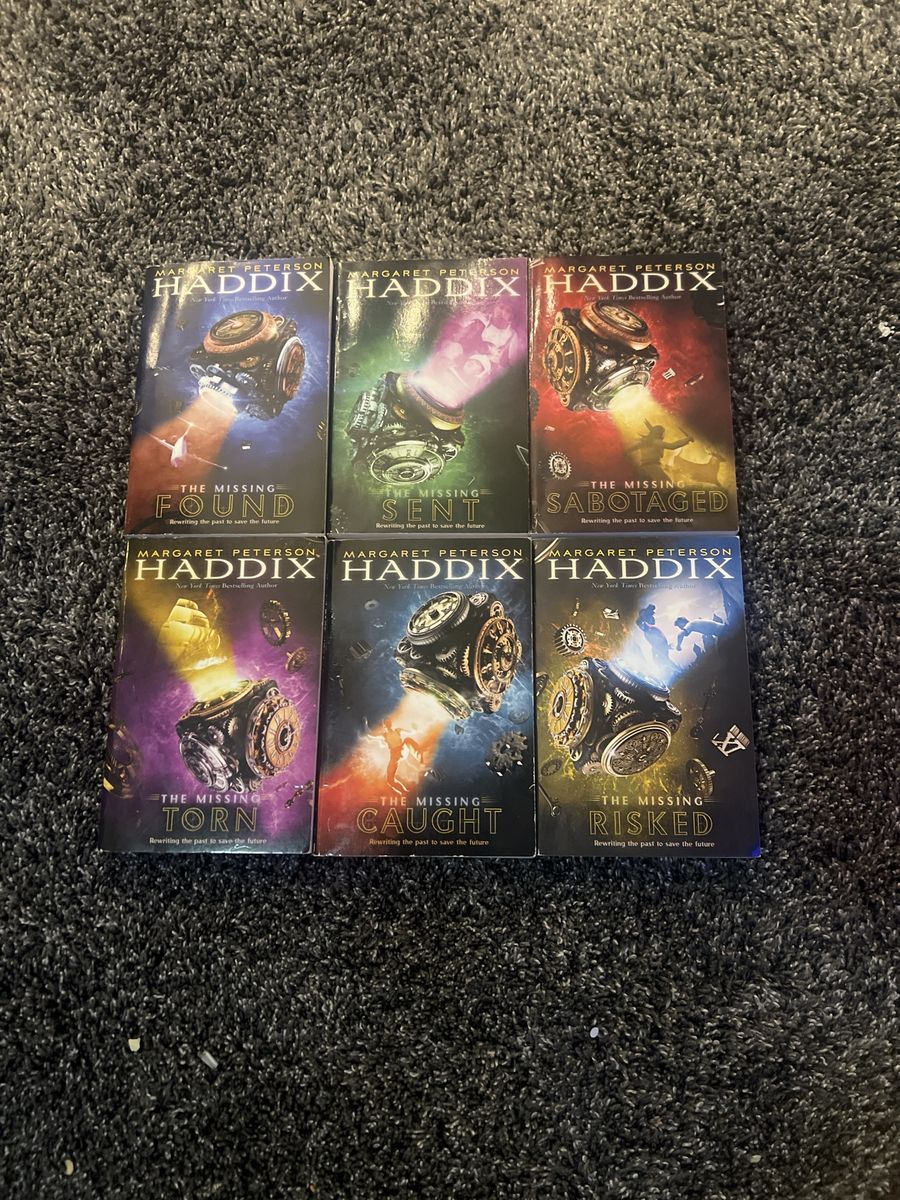 The Missing Series Books 1-6 by Margaret Peterson Haddix - Set of 6