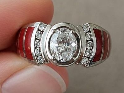 Vintage Sterling Silver Statement Ring