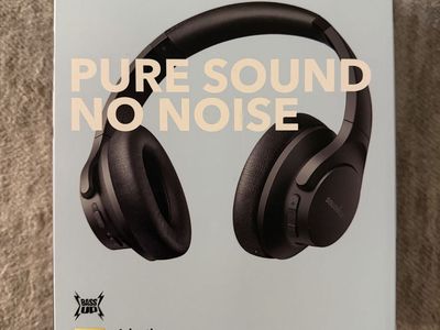 Soundcore by Anker Life Q20 Upgraded Wireless Noise-Cancelling Headphones Hi-Res Audio 50H Playtime