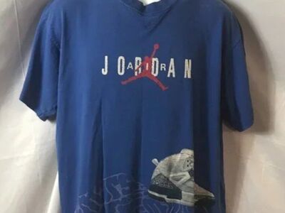 Nike Air Jordan Vintage Spike Lee Aged Tee Shirt