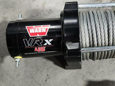 New Warn Winch VRX4500