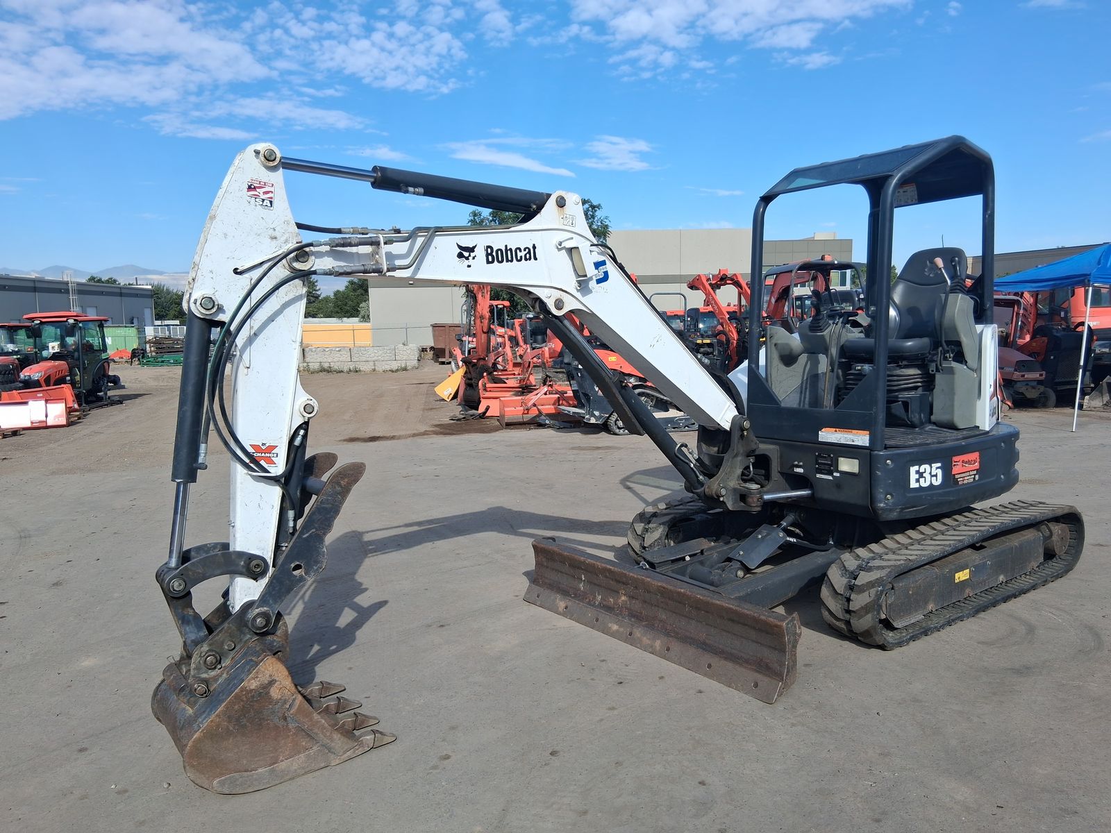 2017 BOBCAT E35 COMPACT EXCAVATOR