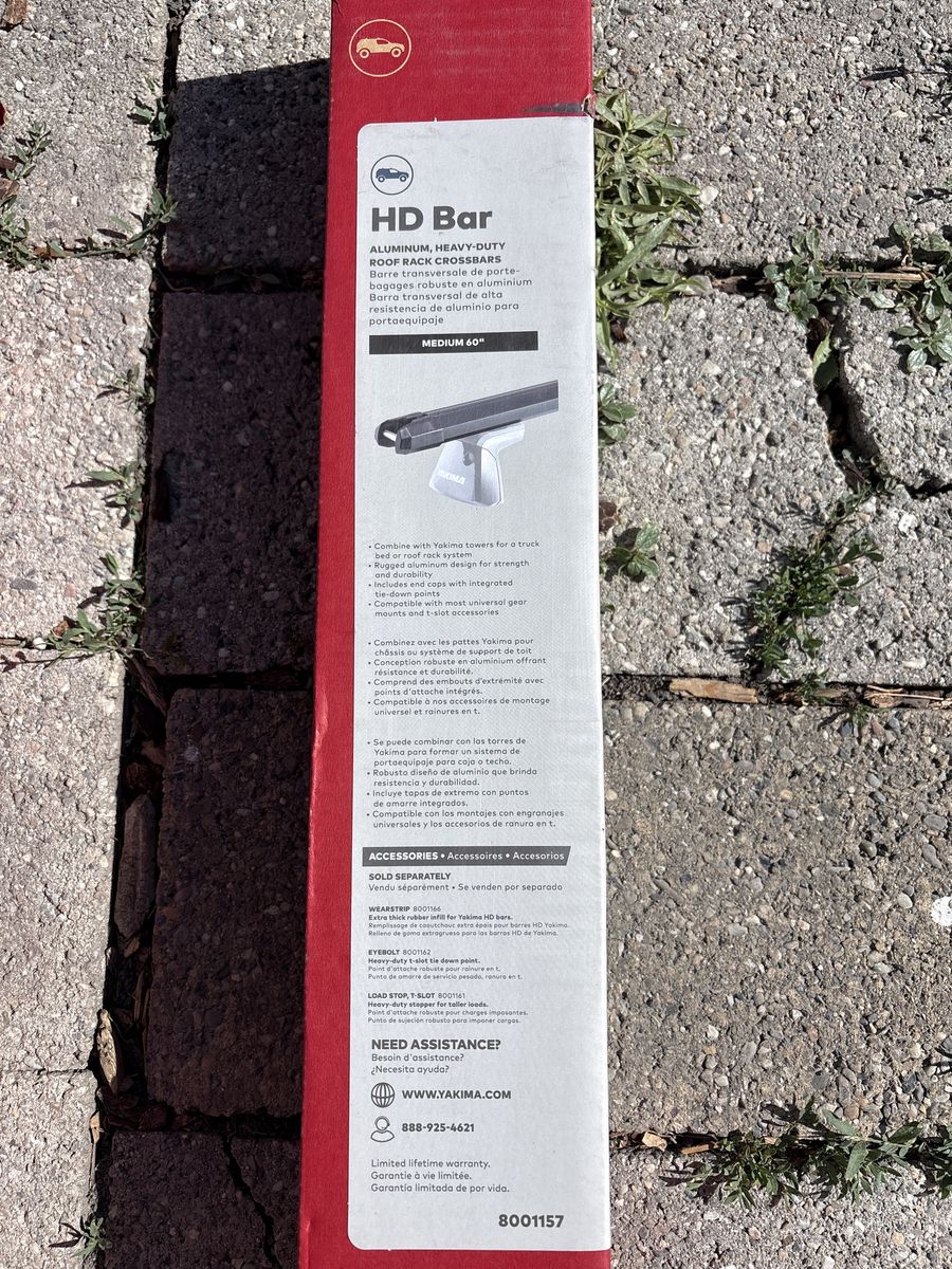Yakima HD bars - Medium 60”