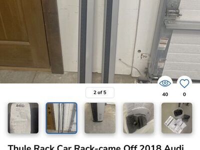 Thule Car Rack-2018 Audi Q7 And Other Cars